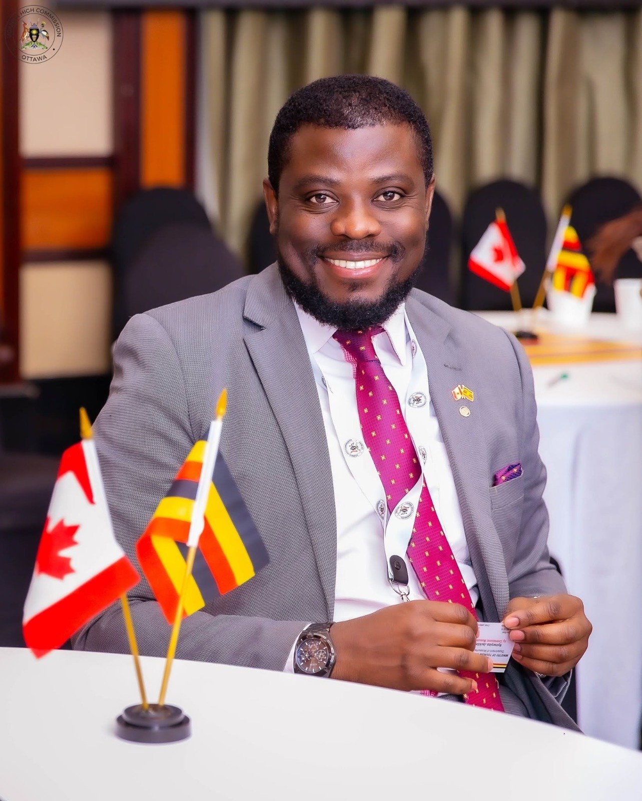 Alex Ahabwe professional portrait